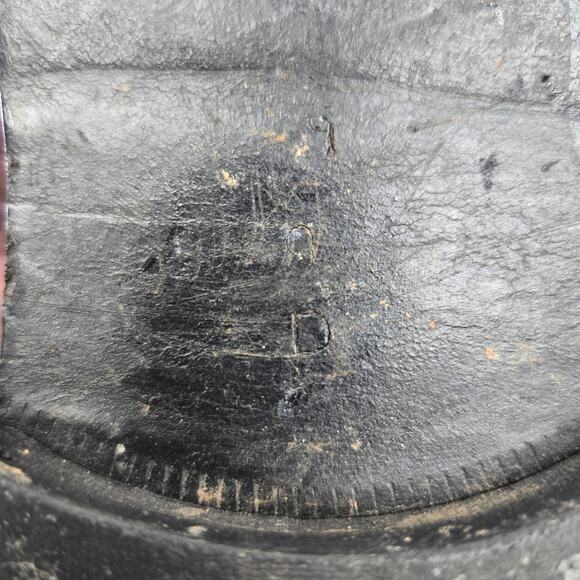 Salvatore Ferragamo Black Leather Office Daily Cap Toe Oxford Dress Shoe Men 9 D - Picture 13 of 16